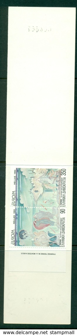 Greece 1993 Europa Booklet Pair MUH Lot16506 - Other & Unclassified