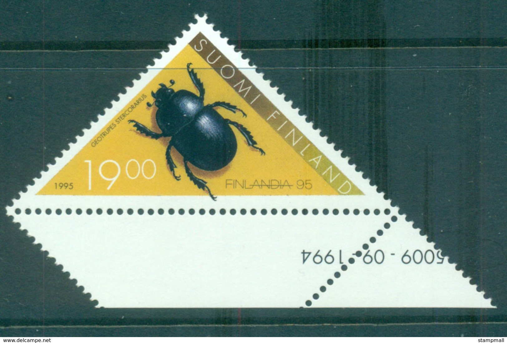 Finland 1995 Insect, Beetle MUH Lot66919 - Unused Stamps