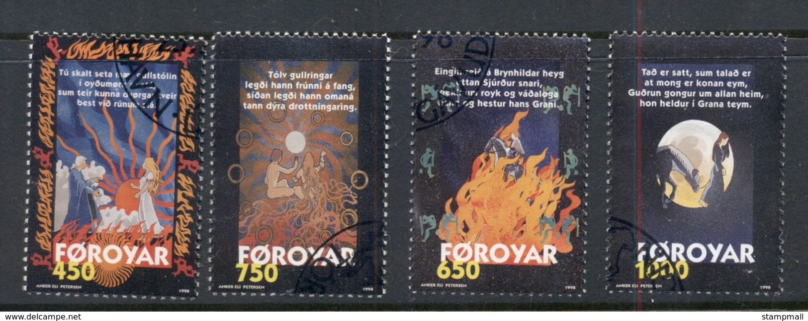 Faroe Is 1998 Fairy Tales FU - Unused Stamps