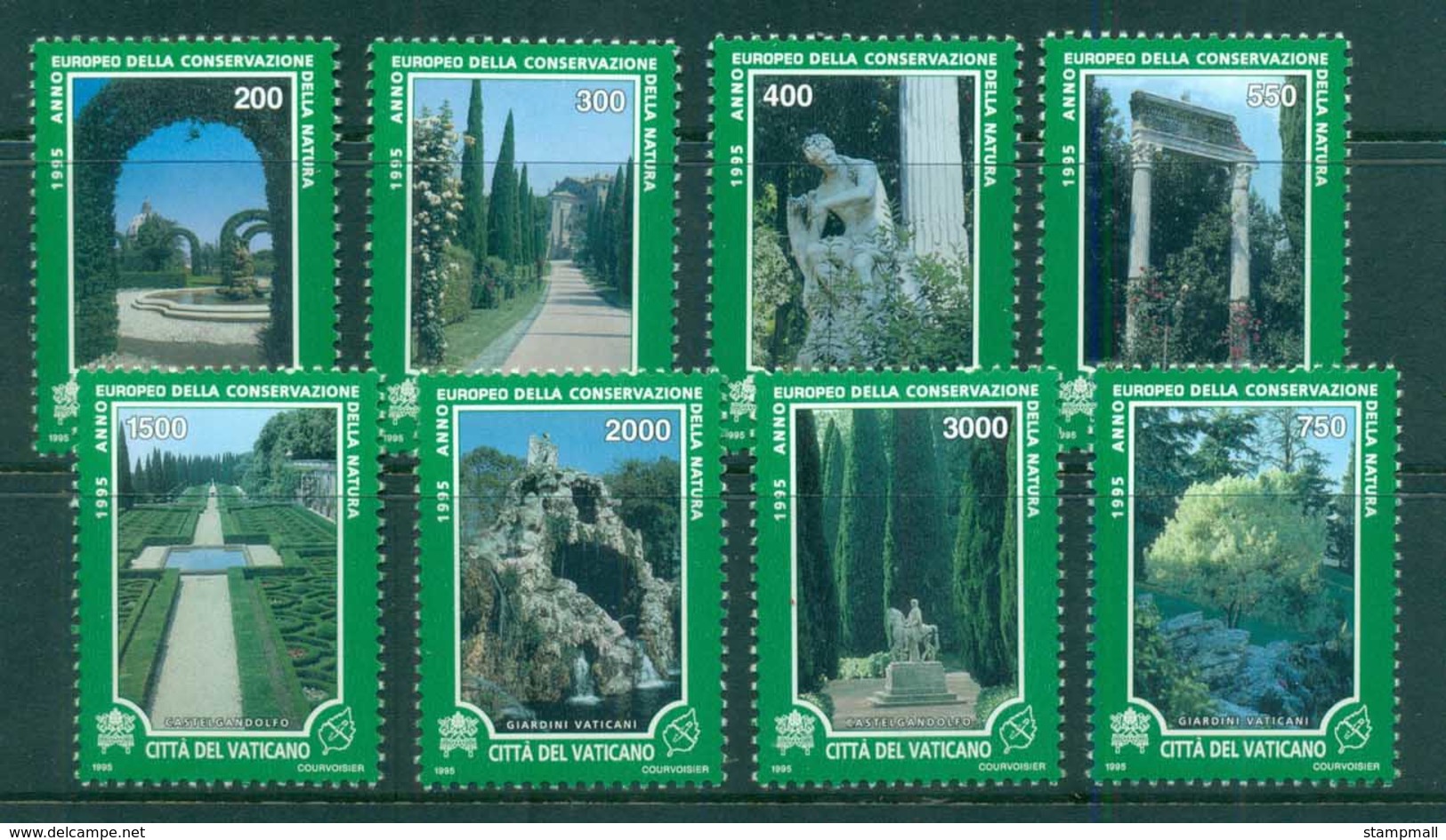 Vatican 1995 European Nature Conservation Yr MUH - Unused Stamps