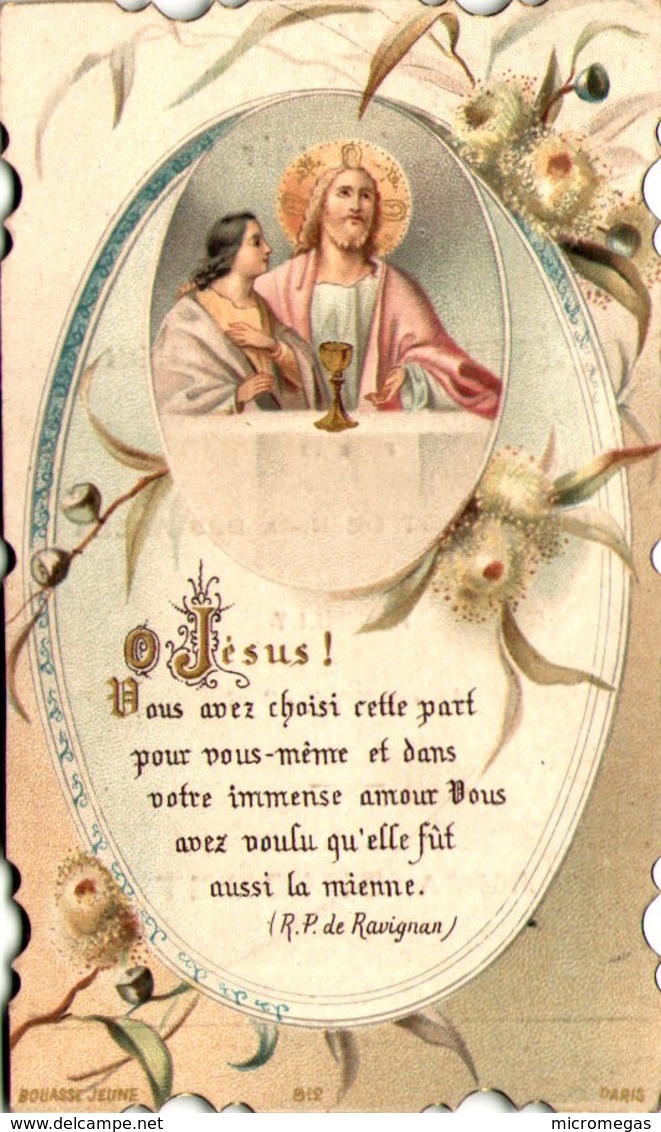 Anna Simonet - Première Communion Au Pensionnat N.-D. Des Anges, Dardilly, 24 Mai 1896 - Communion