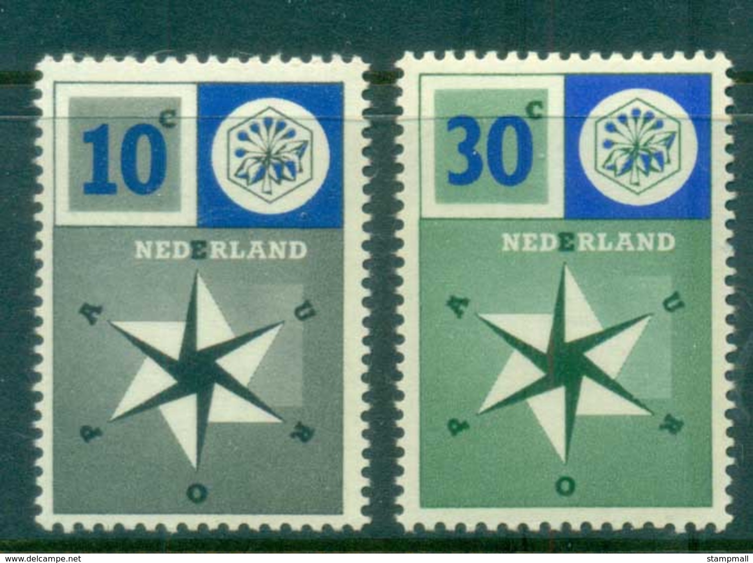 Netherlands 1957 Uniter Europe MLH Lot76650 - Non Classés