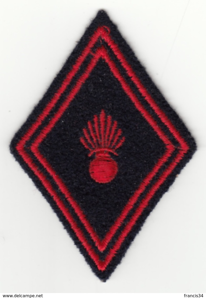 Insigne Losange De Bras De L'Infanterie - Escudos En Tela