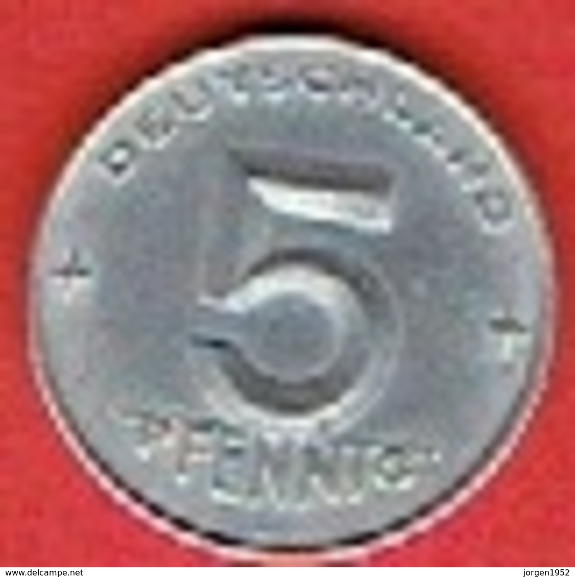 DDR  #   5 Pfennig FROM 1952 - 5 Pfennig