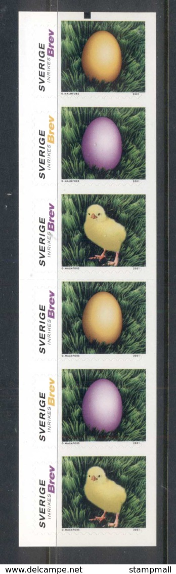 Sweden 2001 Easter, Bird Booklet MUH - Unused Stamps