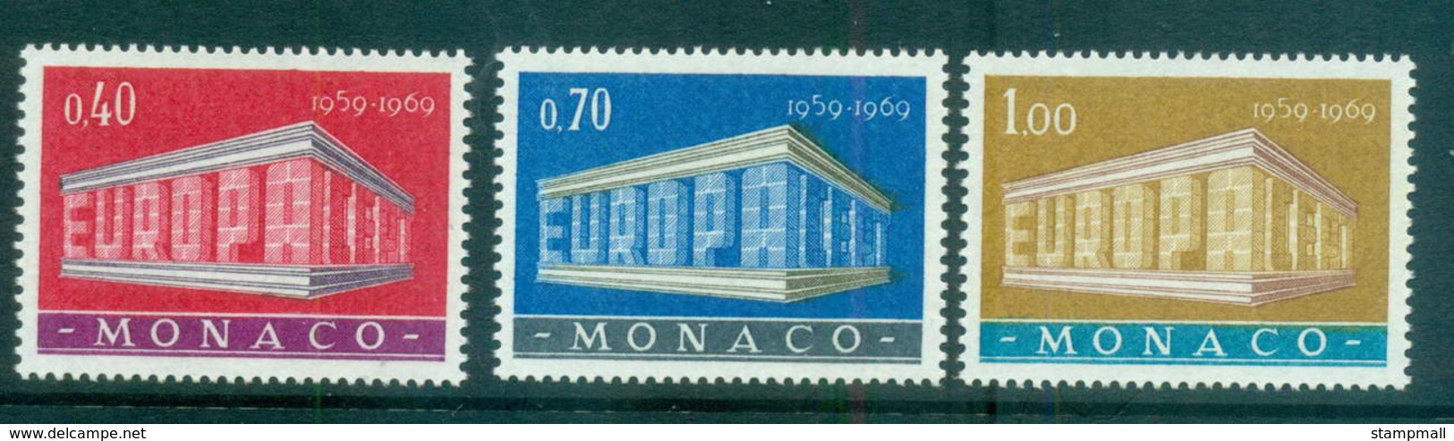 Monaco 1969 Europa, Europa Building MUH Lot65480 - Other & Unclassified