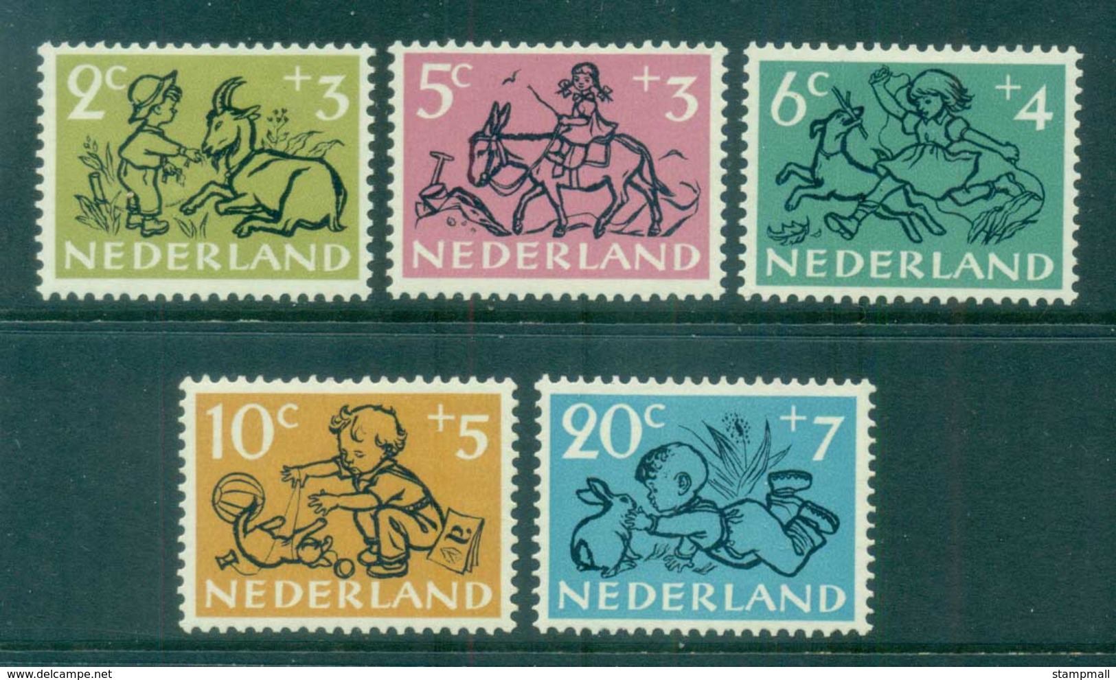 Netherlands 1952 Charity, Child Welfare MLH Lot76496 - Unclassified