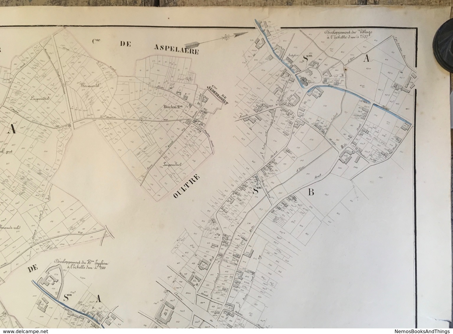 P.C. POPP - Plan APPELTERRE + Legger - Atlas Cadastral Arrondissement D'Audenarde Canton Ninove - Oudenaarde Kaart Map - Autres & Non Classés