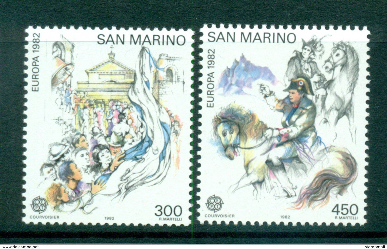 San Marino 1982 Europa, History MUH Lot65857 - Unused Stamps