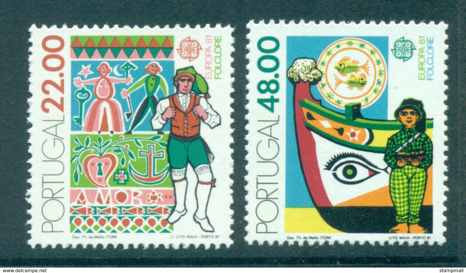 Portugal 1981 Europa, Folklore MUH Lot65817 - Nuovi