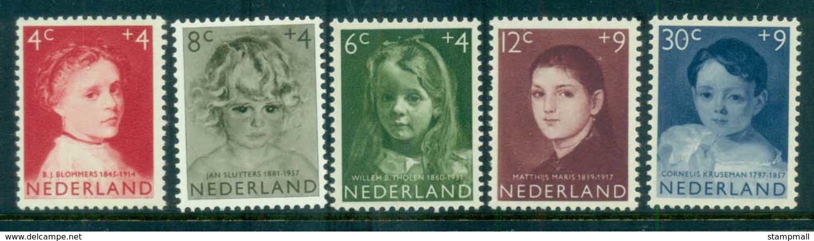 Netherlands 1957 Charity, Child Welfare MLH Lot76512 - Non Classés