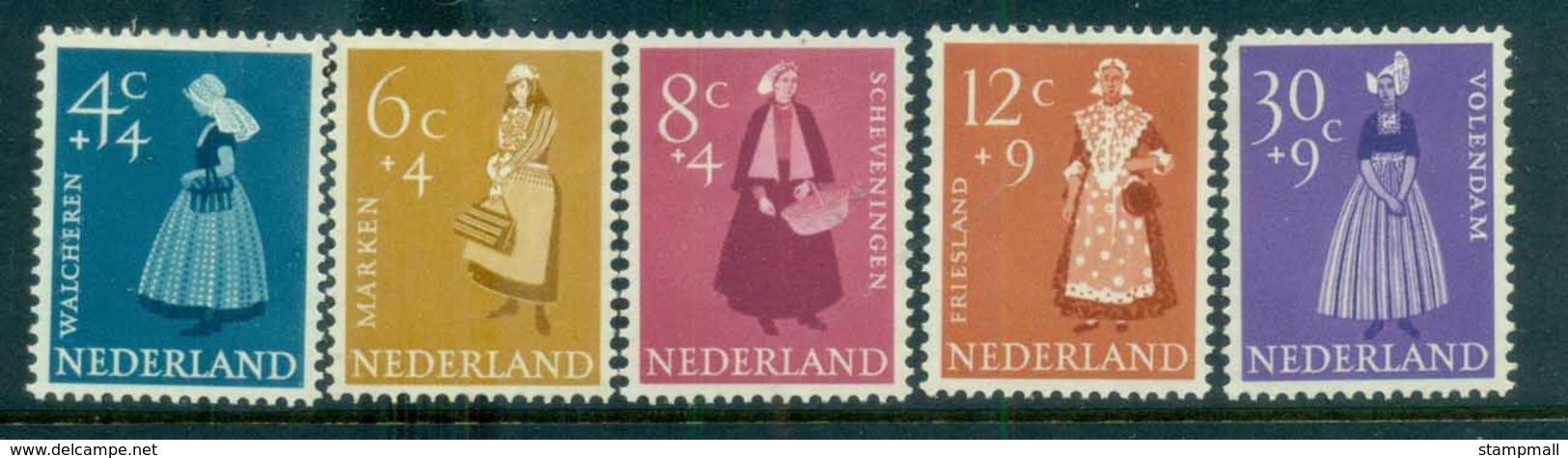 Netherlands 1958 Charity, Social & Cultural Purposes, Costumes MLH Lot76513 - Ohne Zuordnung