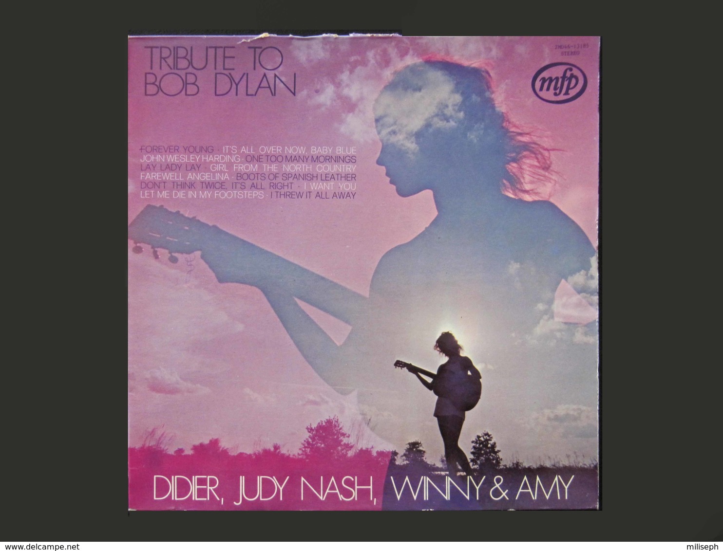 TRIBUTE TO BOB DYLAN - DIDIER, JUDY NASH, WINNY & AMY - 1974   (4301) - Rock