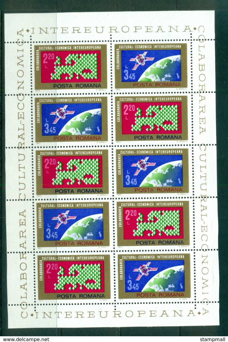 Romania 1974 IECEC Sheetlet MUH Lot57440 - Unused Stamps