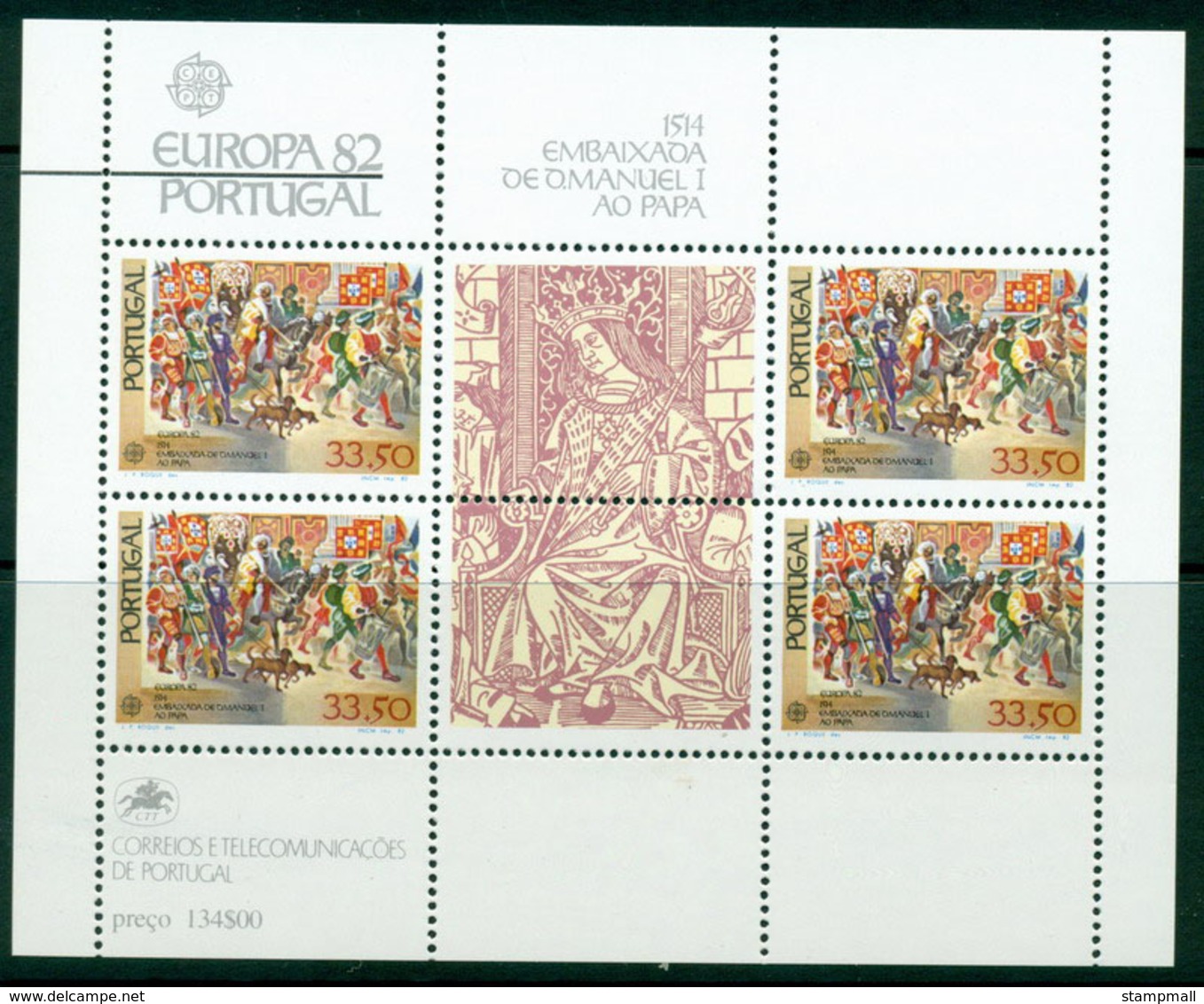 Portugal 1982 Europa MS MUH Lot16154 - Unused Stamps