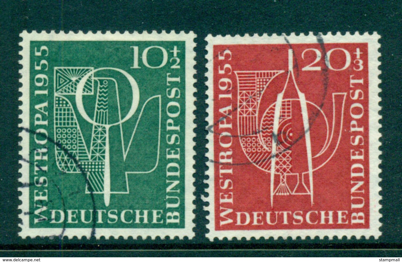 Germany 1955 WESTROPA FU Lot59590 - Otros & Sin Clasificación