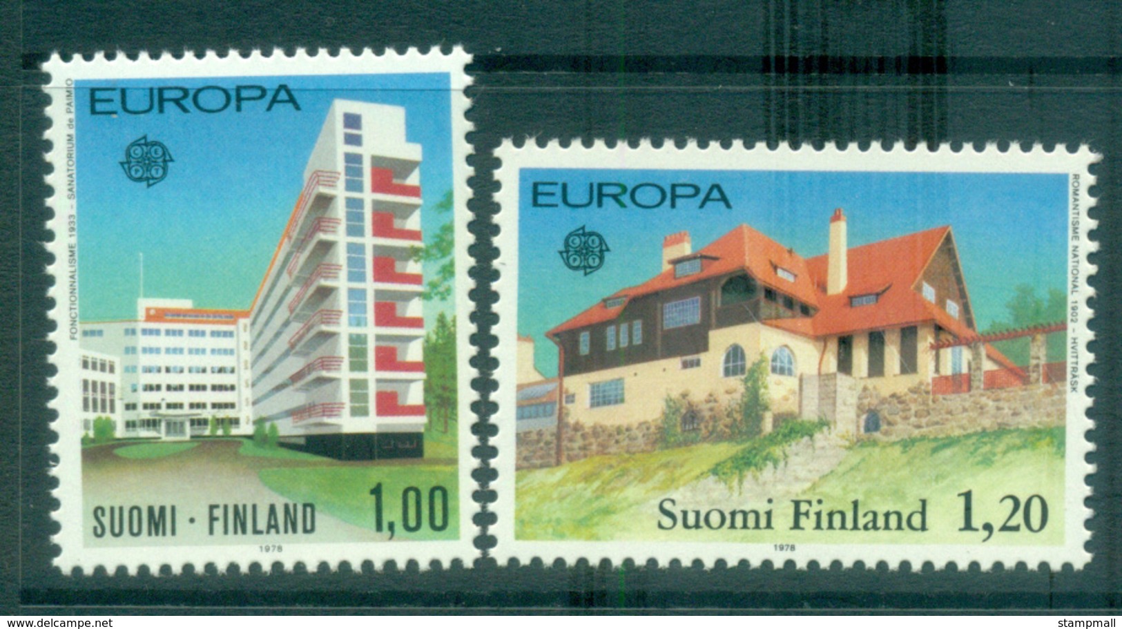 Finland 1978 Europa, Architecture MUH Lot65688 - Ungebraucht