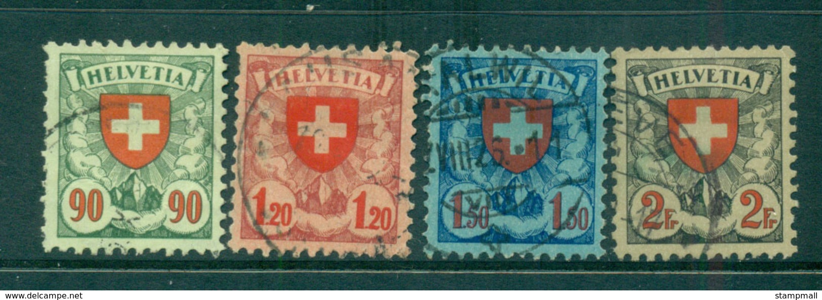 Switzerland 1933 Arms, Grilled FU Lot59066 - Used Stamps