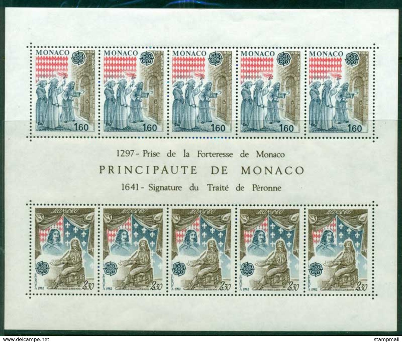 Monaco 1982 Europa MS MUH Lot17418 - Other & Unclassified