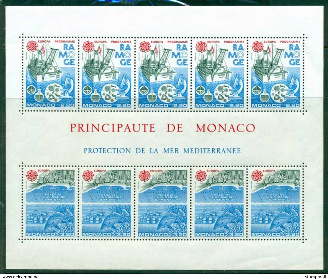 Monaco 1986 Europa MS MUH Lot17422 - Other & Unclassified
