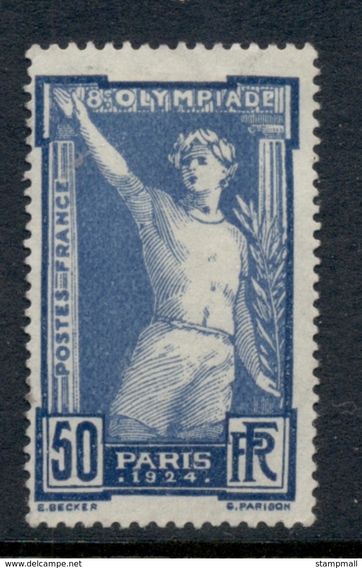 France 1944 8th Olympic Games 50c MNG - Andere & Zonder Classificatie