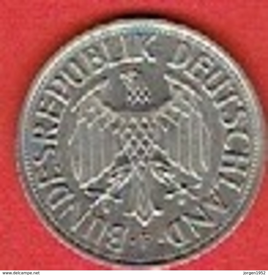 GERMANY  #  1 MARK  FROM 1960 - 1 Mark