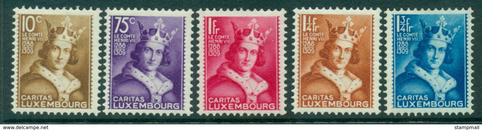 Luxembourg 1933 Count Henry VII MH Lot27445 - Other & Unclassified