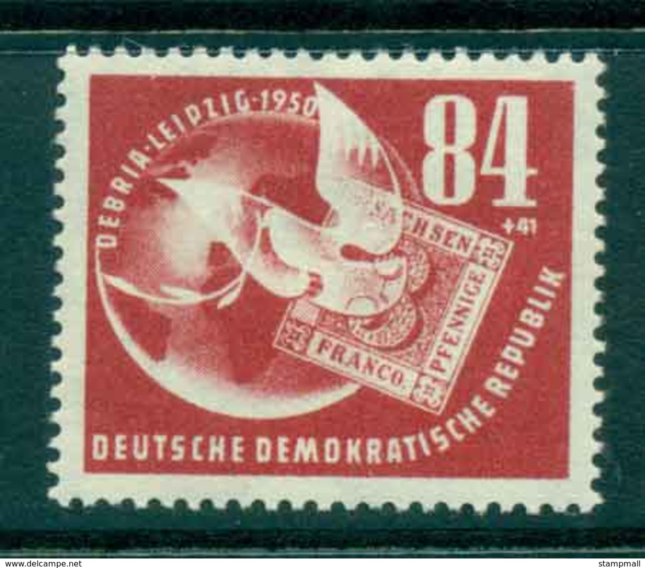 Germany DDR 1950 Stamp Ex DEBRIA MLH Lot44662 - Other & Unclassified