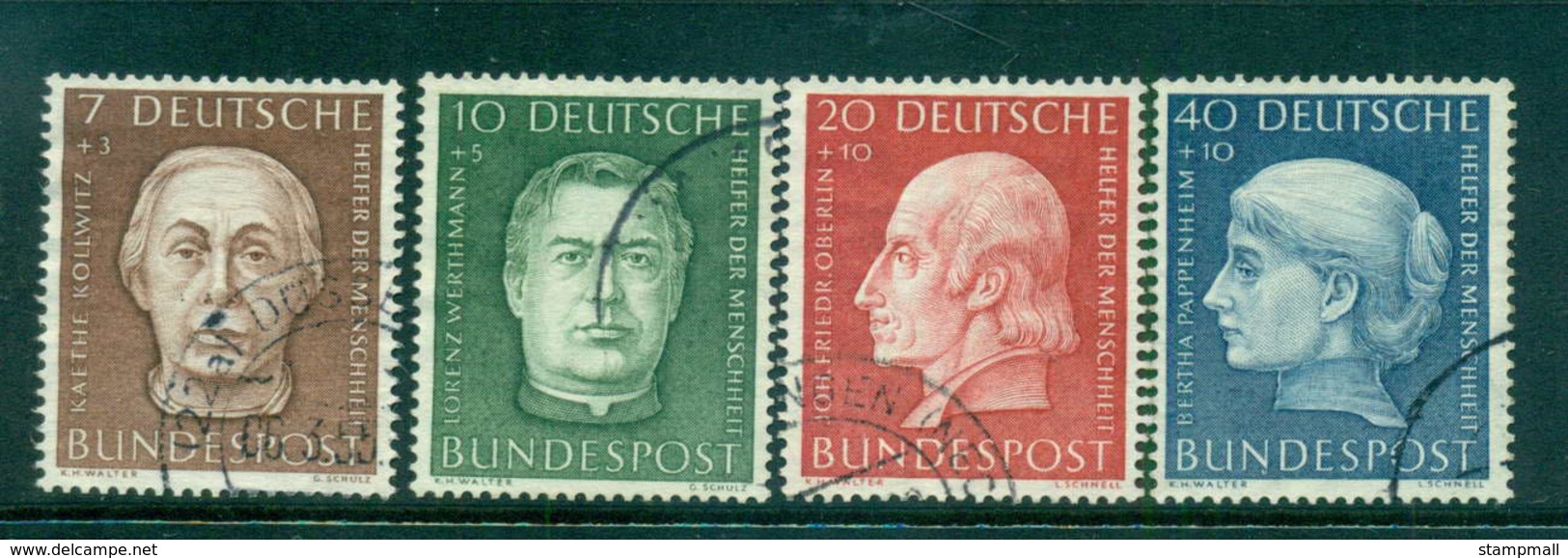 Germany 1954 Portraits FU Lot59570 - Other & Unclassified