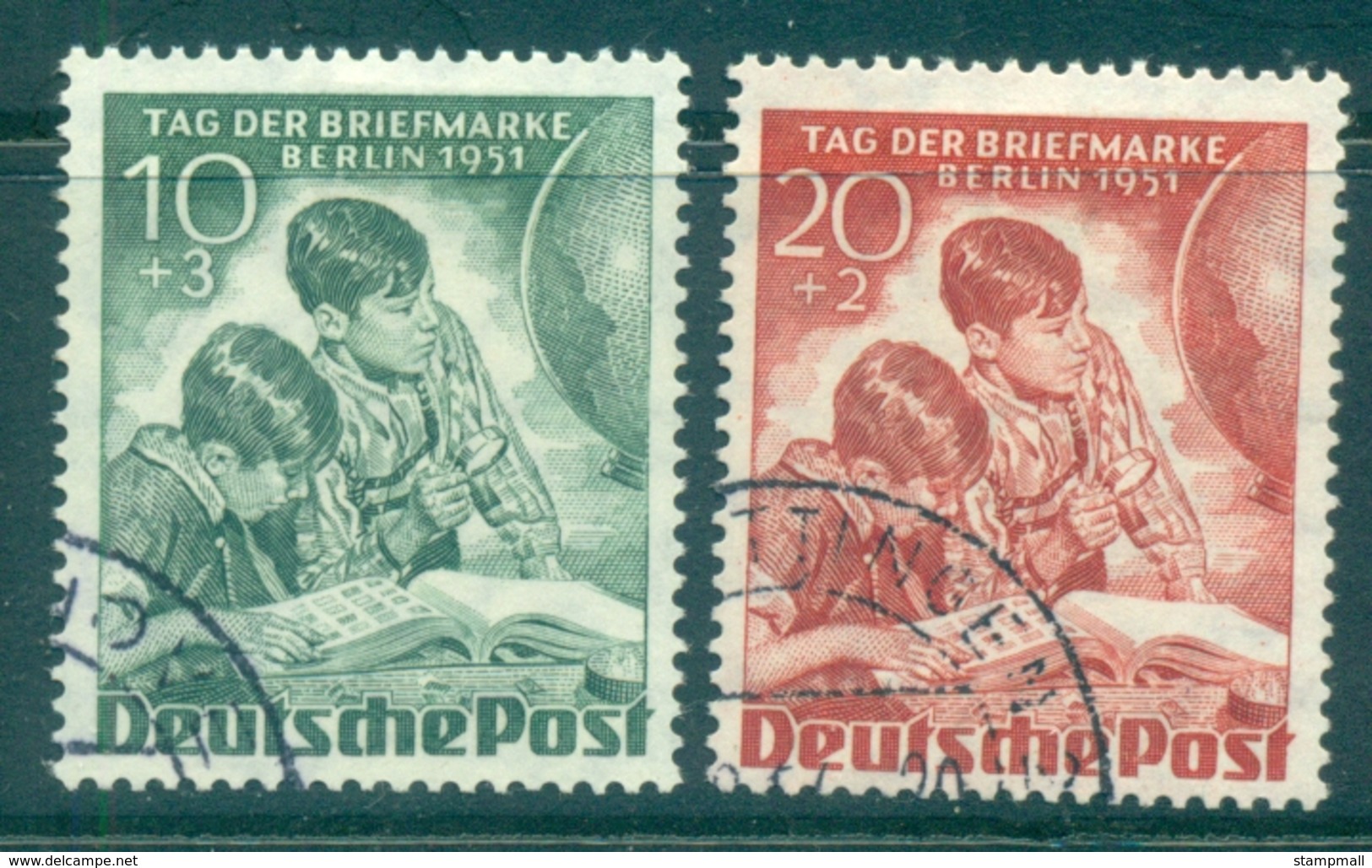 Germany Berlin 1951 Stamp Day FU Lot70424 - Other & Unclassified