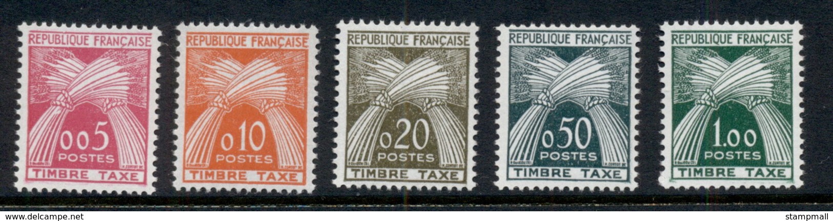 France 1960 Postage Dues MUH - Other & Unclassified