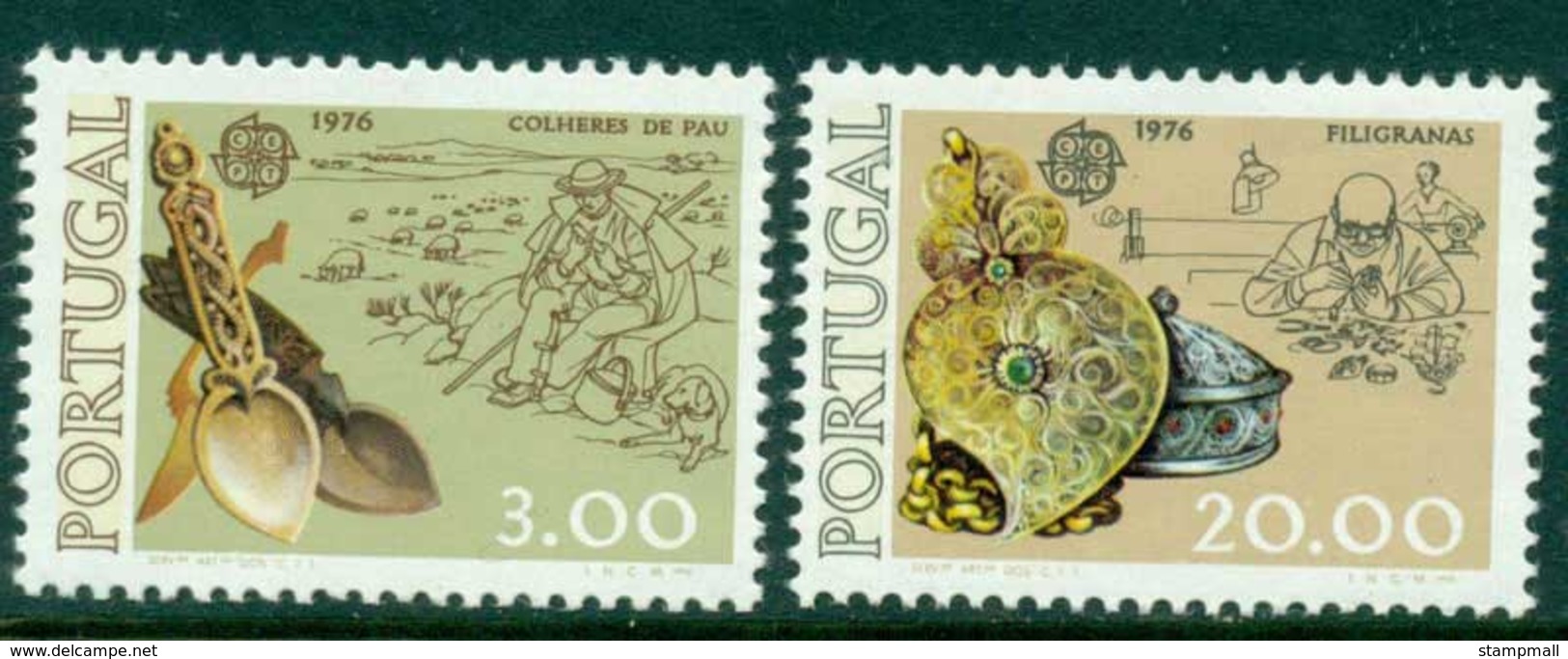 Portugal 1976 Europa MUH Lot15851 - Unused Stamps