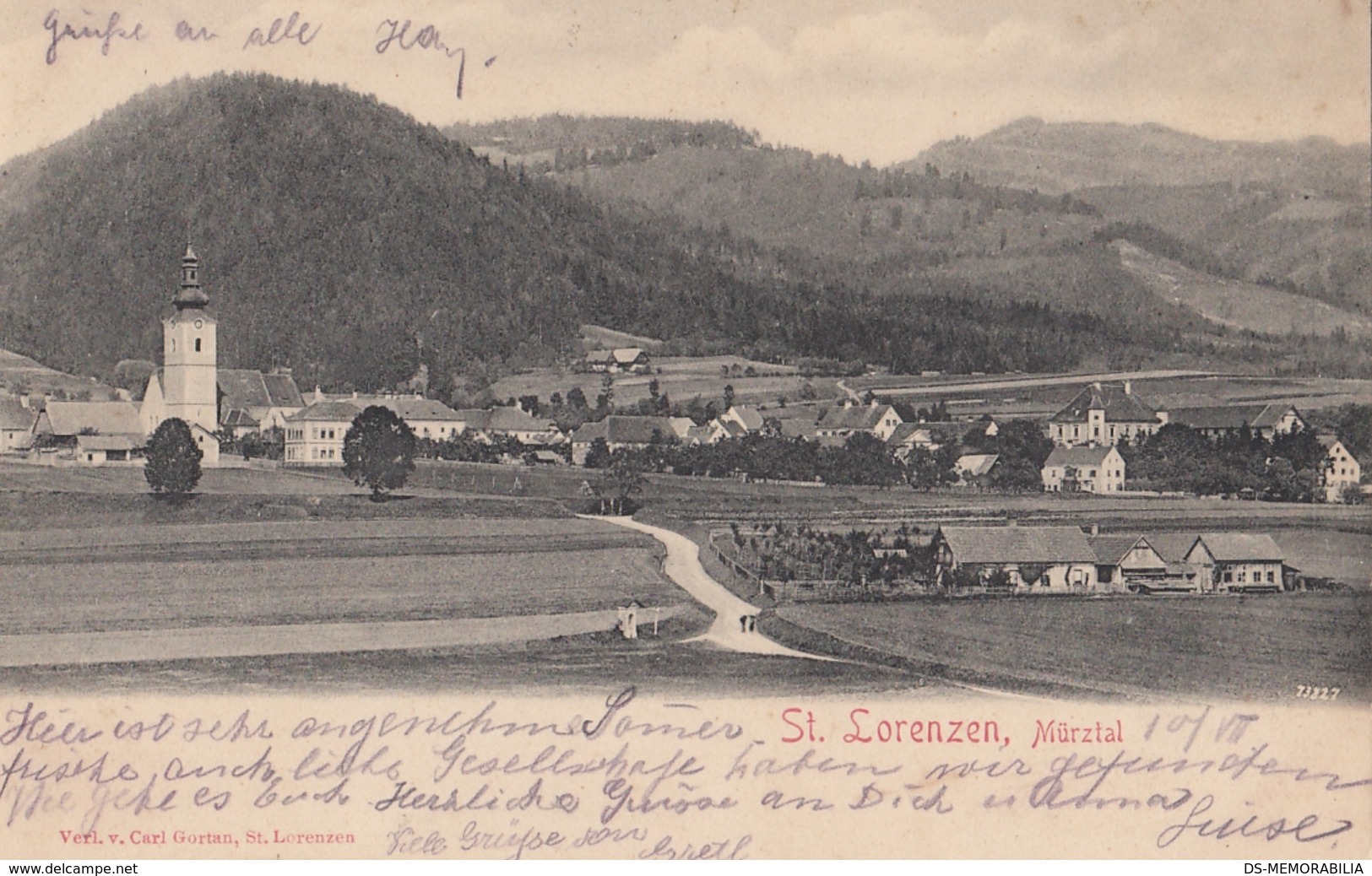 St Lorenzen Murztal 1908 - Knittelfeld