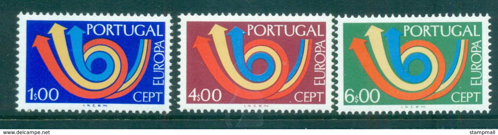 Portugal 1973 Europa, Post Horn, Arrow MUH Lot65571 - Unused Stamps