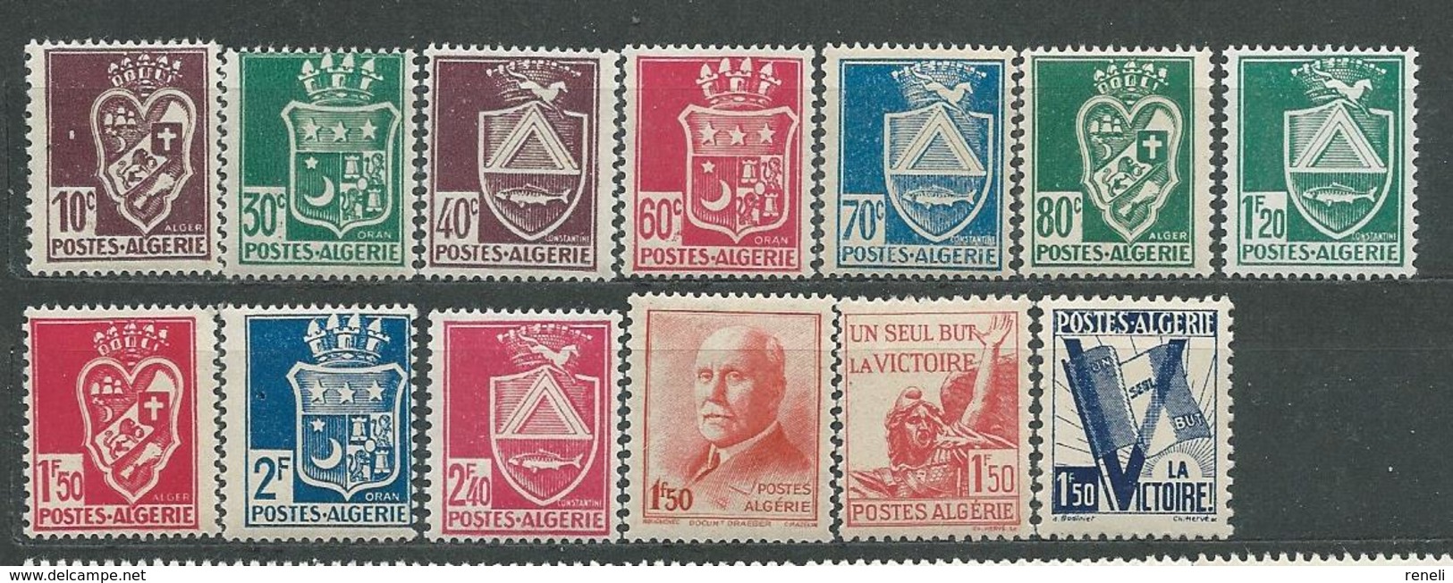 ALGERIE  LOT  N°  184  **  TB - Neufs