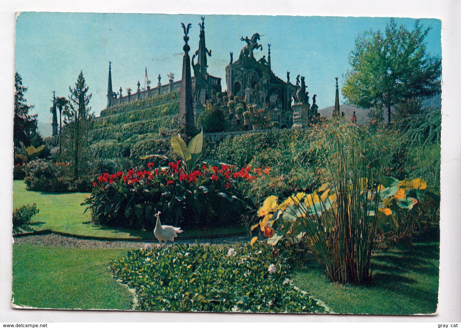 Lago Maggiore, Isola Bella, Giardino, The Garden, Used Postcard [22843] - Verbania