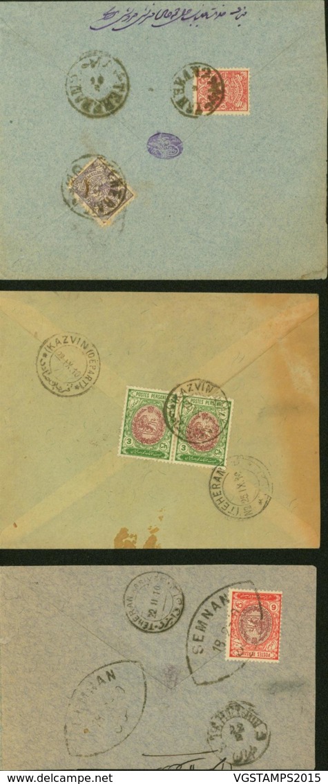 IRAN LOT DE 3 LETTRES (DD) DC-2120 - Iran