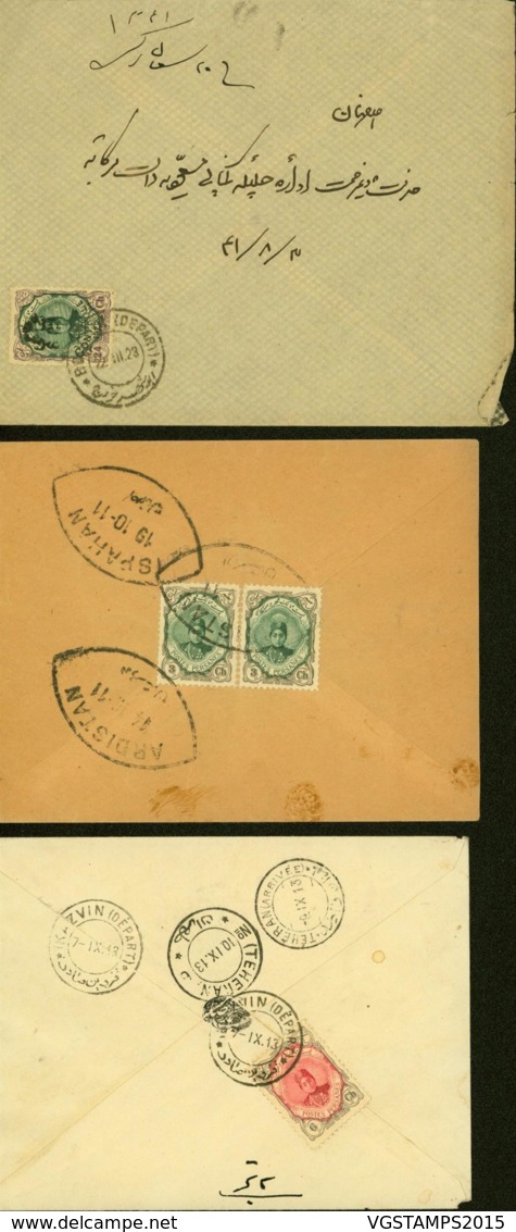 IRAN LOT DE 3 LETTRES (DD) DC-2124 - Iran