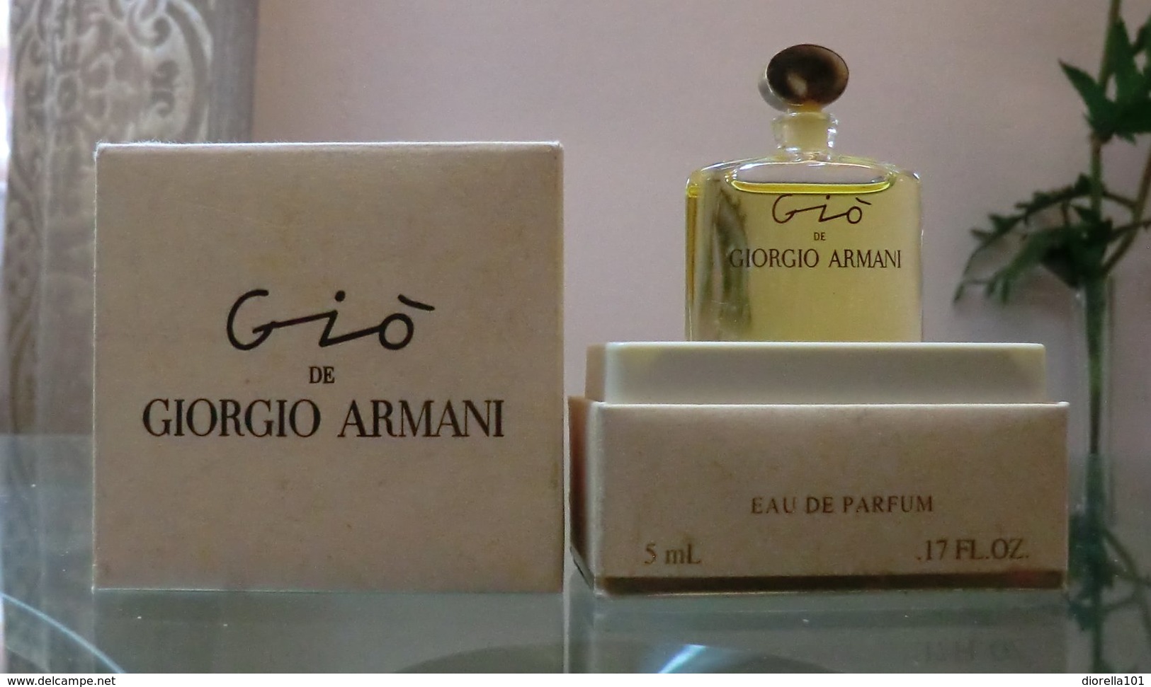 GIO BOITE LUXE - EDP 5 ML De GIORGIO ARMANI - Miniatures Femmes (avec Boite)