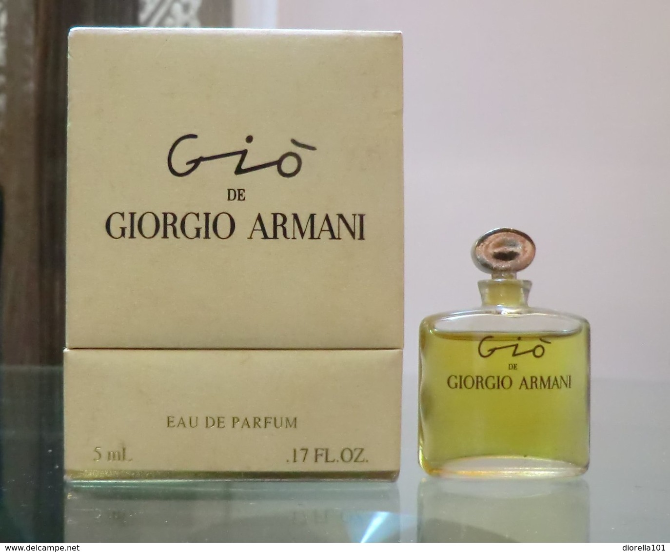 GIO BOITE LUXE - EDP 5 ML De GIORGIO ARMANI - Miniatures Femmes (avec Boite)