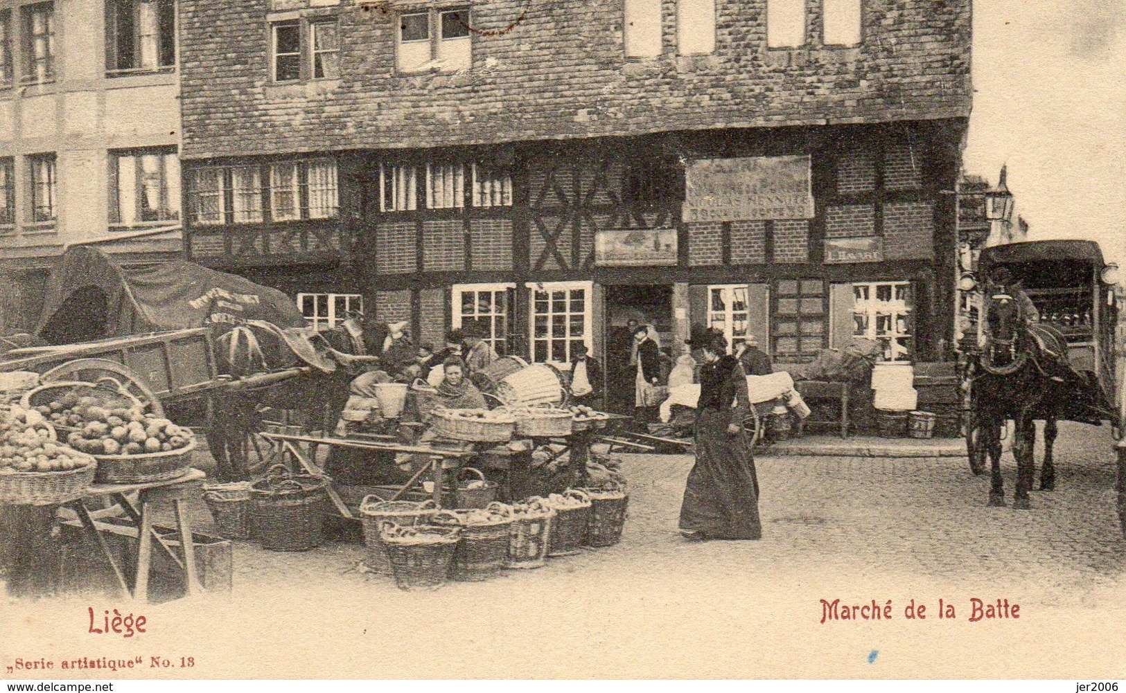 BELGIQUE// LIEGE// Marché De La Batte!! Animee - Lüttich