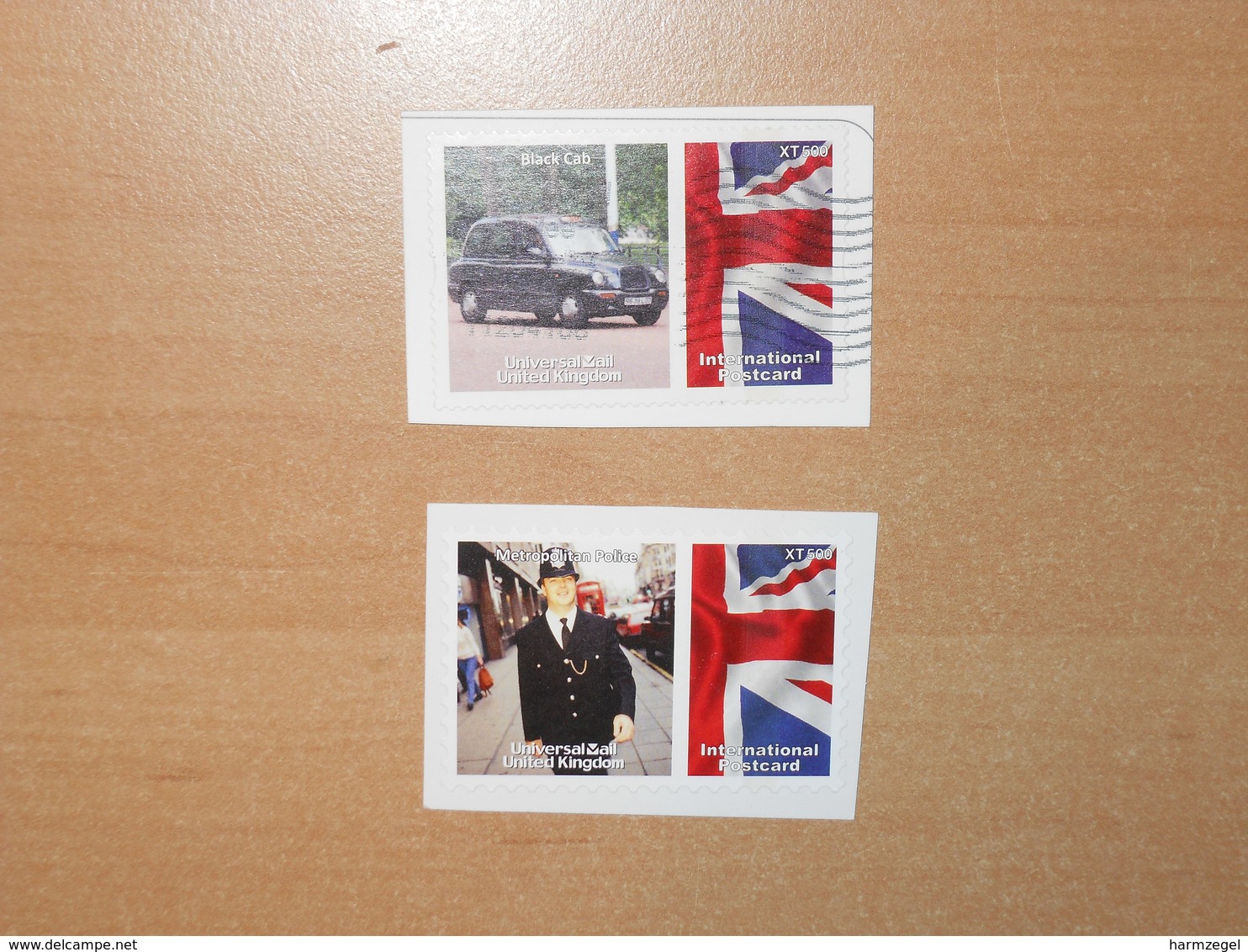 London Black Cab, Taxi, Bobby, Metropolitan Police - Universal Mail Stamps