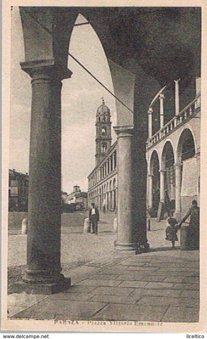 FAENZA  - PIAZZA VITT. EMANUELE  - - Faenza