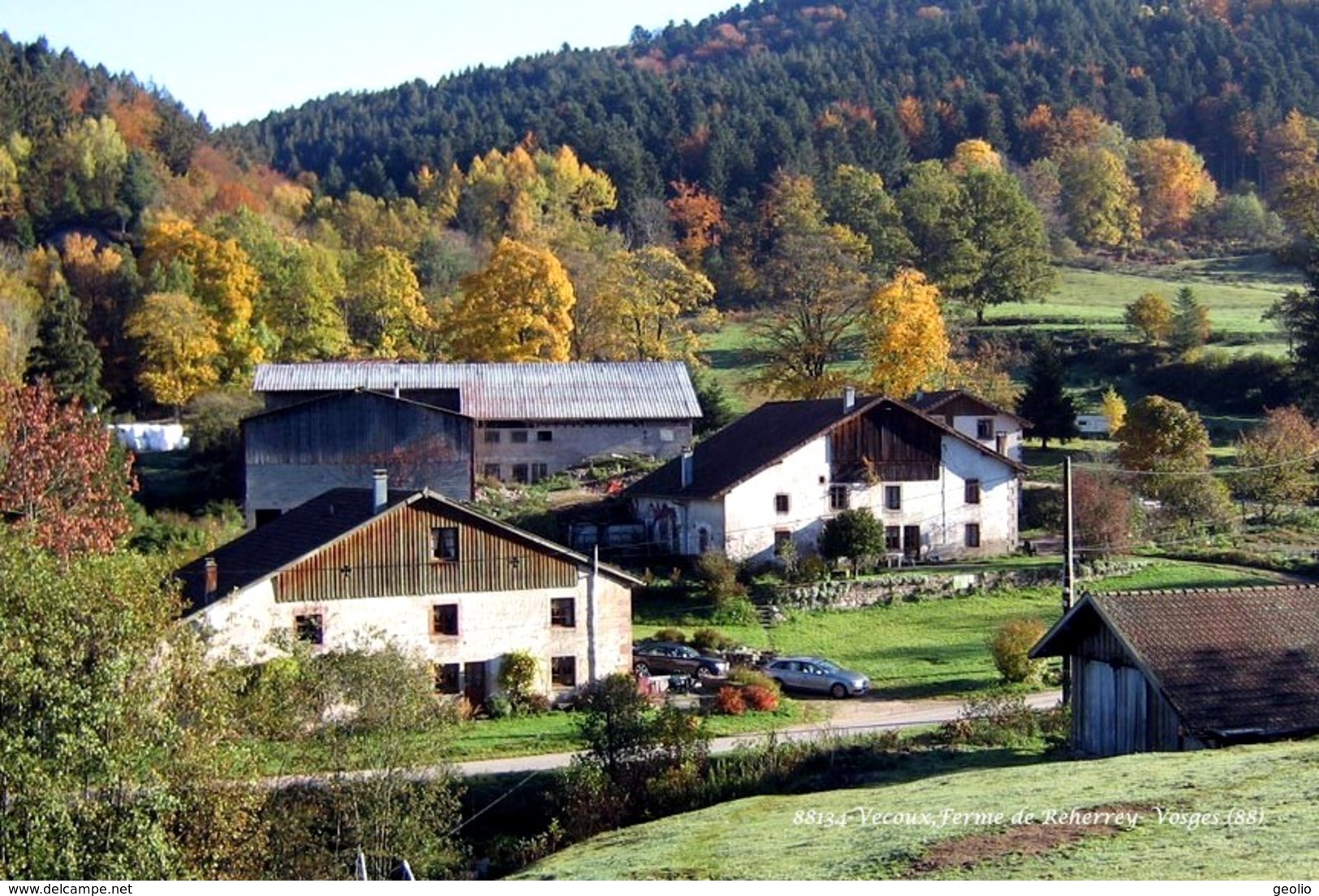 Vecoux (88)- Ferme De Reherrey (Edition à Tirage Limité) - Veules Les Roses