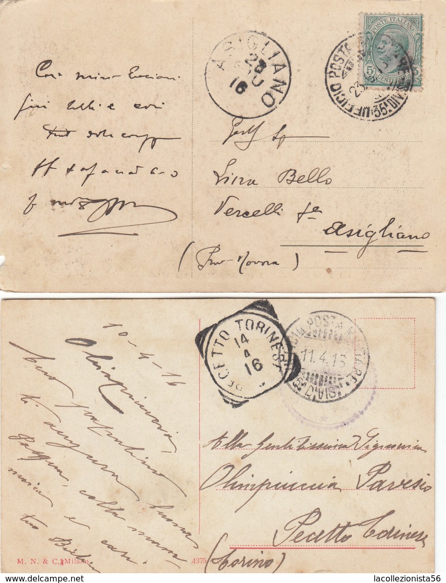 9181-N°. 9 PEZZI POSTA MILITARE 1° GUERRA - Storia Postale