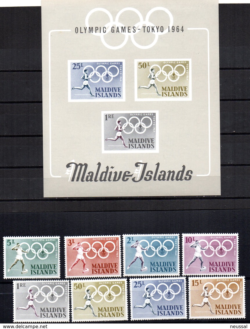 Serie Nº 139/46 + Hb-2  Maldives Island - Maldivas (1965-...)