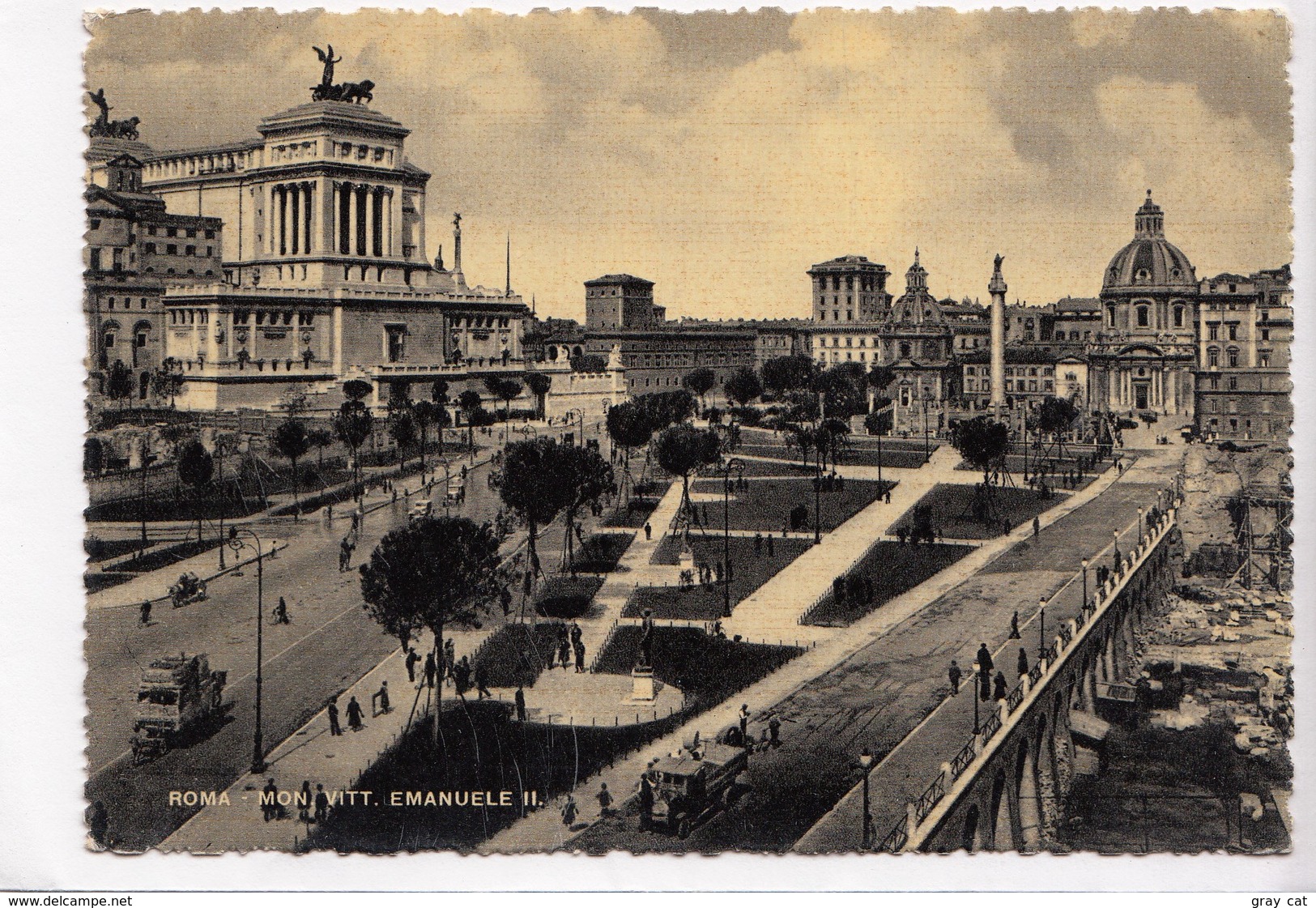 ROMA, MON. VITT. EMANUELE II, Monument To Victor Emanuel II, Unused Postcard [22862] - Other Monuments & Buildings