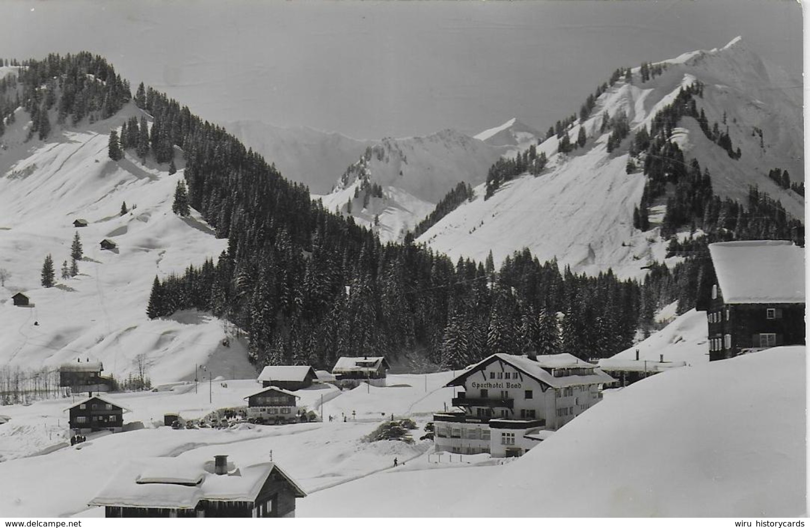 AK 0158  Sporthotel Baad Mit Unspitze - Verlag Keßler Um 1950-60 - Kleinwalsertal