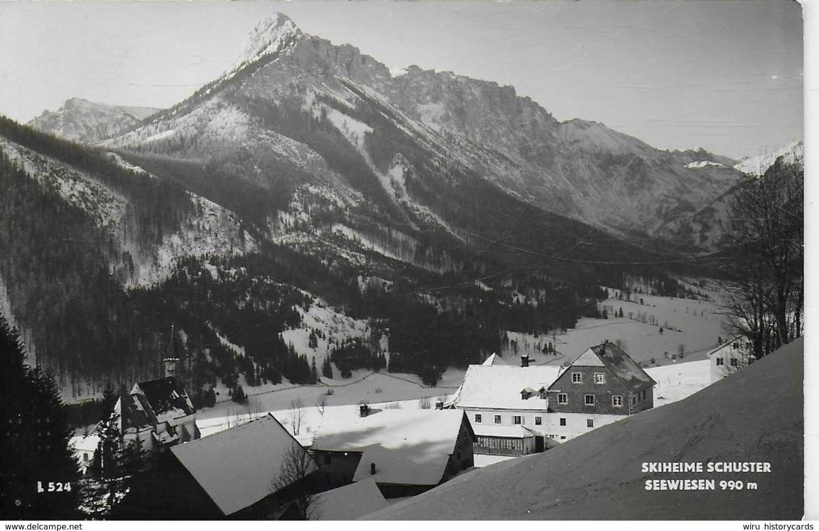 AK 0158  Seewiesen - Skiheime Schuster / Verlag Kuss Um 1955 - Alfenz