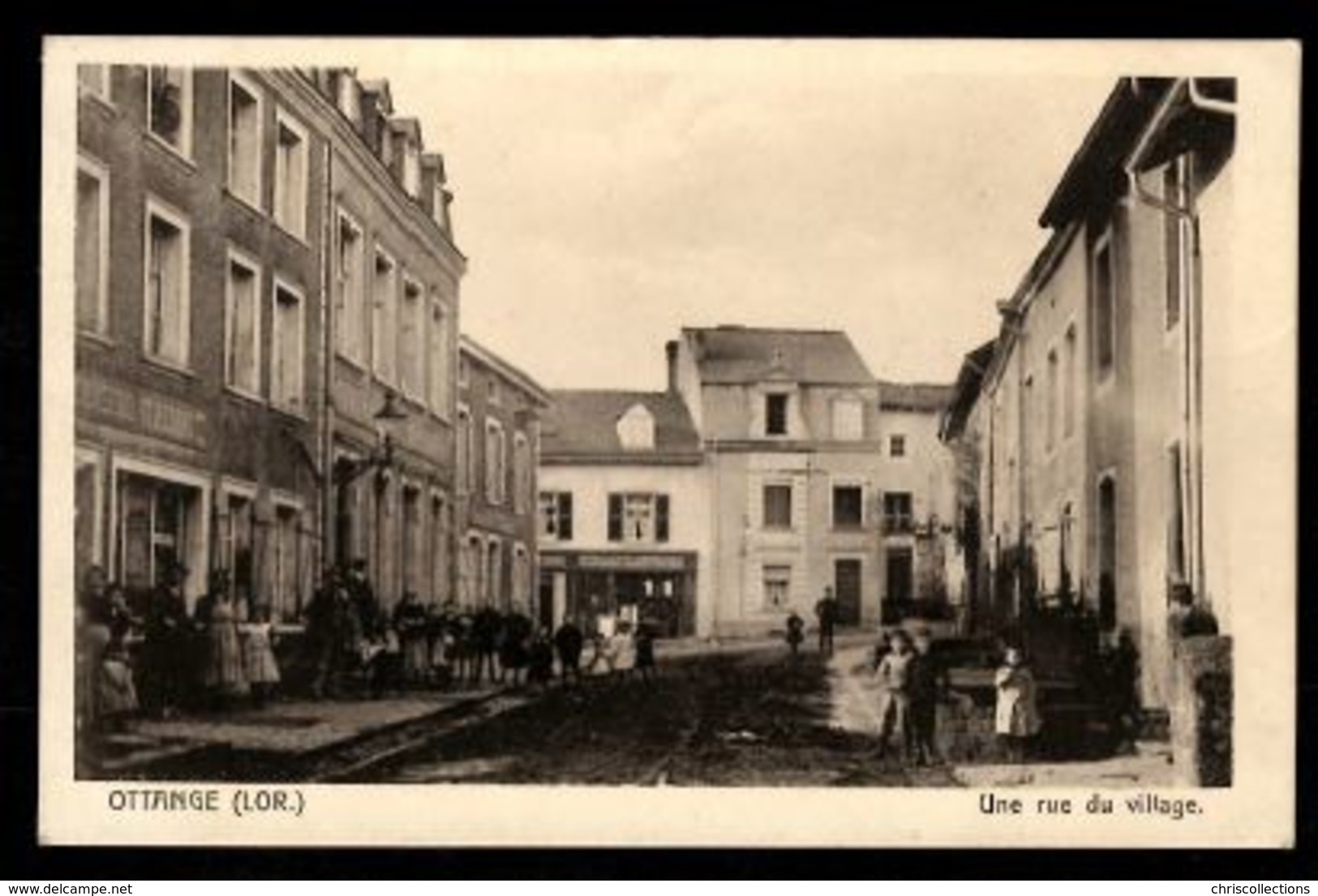 57 - OTTANGE (Lor.) - Une Rue Du Village - Other & Unclassified